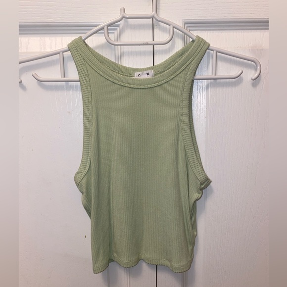 Sage green muscle tank XS - Picture 1 of 4